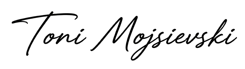 toni mojsievski signature